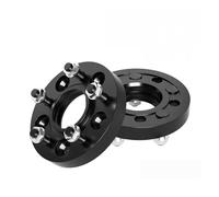 Wheel Spacer Accessories For teeze 2/4pcs 5x114.3 CB 54.1 M12 x .5 Hub Black Forged wheel spacer For Geely Coolray Flange Plate15/20/25/30/35mm(2pcs 30mm)