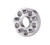 Wheel Spacer Adapter PCD 5x105 CB 56.6mm Compatible For Chevrolet Cruze Avco Bolt Compatible For Buick GT XT Royaum Verano 2 Pieces (1 Pair)(Silver spacer 25mm)