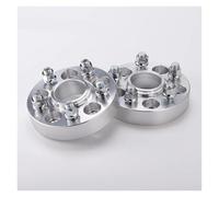 Wheel Spacer Adapter PCD 5x114.3 CB 67.1mm For Mitsubishi For Outlander For Eclipse For Lance 2 Pieces Car Wheel gasket(Silver,15mm)