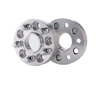 Wheel Spacer Adapter PCD 5x114.3 PCD CB 71.6 Mm Compatible For Jeep Wrangler Cherokee Liberty And Chrysler Forged Aluminum Alloy 2Pieces(2silver spacer 25mm)