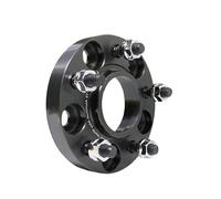 Wheel Spacer Adapters For Dodge 2009-2021 Hubcentric Wheel Spacers 5x115 71.6mm Bore 14x1.5 Studs 1pcs(Black spacer 35mm)