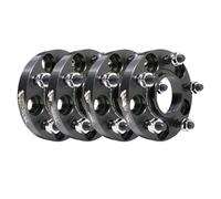 Wheel Spacer Adapters For Seat For Toledo 4pcs Black PCD: 5x114.3 CB: 60.1mm 15mm Car Wheel Spacer Adapter Hub Centric Spacers Shims Plate