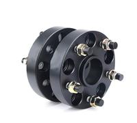 Wheel Spacer Aluminum Shims 2pieces 25/30/35/40/mm Pcd 5x108 Cb 63.4mm Suit For Focus For Windstar For T-bird For Mondeo Aluminum Wheel Spacer Adapter Flange 5 Lug(15mm Black)