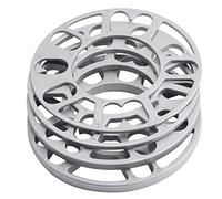 Wheel Spacer Aluminum Shims 4Pcs Car Wheel Spacers 3mm 5mm 8mm 10mm Universal Aluminum Alloy Auto Car Wheel Tire Spacers Shims Set(5mm)