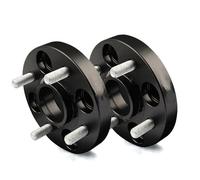 Wheel Spacer Car Wheel Spacer For Peugeot 206/2008/207/208/408/406 4x108 65.1 Hubcentric Spacers Hub Shims 15/20/25/30/35/40mm 2Pieces Wheels Spacers Flange Automotive(Black 1,25mm)