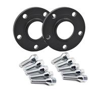 Wheel Spacer For BMW M3 E90/E92 Wheel Spacers 20mm 25mm 5X120 72.6 Hubcentric - With Extended Bolts Secure 2piece Autoparts Wheels Spacer(25Black M14x1.25)