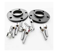 Wheel Spacer For BMW M3 E90/E92 Wheel Spacers 20mm 25mm 5X120 72.6 Hubcentric - With Extended Bolts Secure 2piece Autoparts Wheels Spacer(20Black M14x1.25)