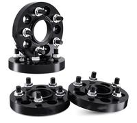 Wheel Spacer For Chrysler 300 300C SRT-8 Flange Plate Wheel Spacers Aluminum Hub Widened Adapter 2/4 PCS 5x115 CB 71.6 M14x1.5 Wheel Adapters Spacers(4pcs 25mm)