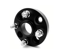 Wheel spacer kit Wheel Spacer Adapter PCD 4x100 CB 56.1mm For Mini For Honda CRX For Accord For Civic For Acura(Black 15mm 2PCS)