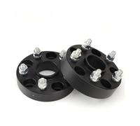 Wheel Spacer PCD 5x114.3 CB 67.1mm 20/25/30/35/40/45/50mm Aluminum Wheel Spacer Adapter 5 Lug SUIT FOR for Dodge for Mazda for Hyundai(2PCS 20mm Black)