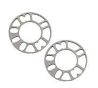 Wheel Spacers 1/2/4piece 3/5/8/10mm Universal Wheel Spacer Shim Plate Adaptor Gasket For 4x100 4x108 4x114.3 5x100 5x108 5x114.3 5x120 Hubcentric Wheel Spacers(2PCS 8mm)