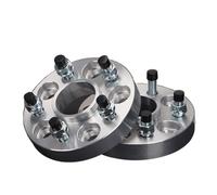 Wheel Spacers 2/4Pieces PCD 5x114.3 CB 64.1mm Wheel Spacers Adapter Suit For 5 Lugs Series Car 15/20/25/30/40/45mm M12XP1(2PCS 20mm Silver)