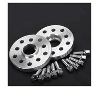 Wheel Spacers 2 Pieces 12/15/20mm PCD 5x112 CB 66.5 Forged Wheel Spacer Suit For Car For Q5 8R A6 C6 A6 For Avant 4G5 C7 A7 A8 A4 B8 A5 Bore Hubcentric(15mm)