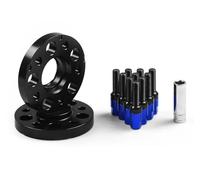 Wheel Spacers 20mm 5x112mm 66.6mm Hub Centric Bore Wheel Spacers M14x1.5 Tapered Bolts For A4 A5 A7 A8 Q5 SQ5 RS5 RS7 W/Ball Bolts(Blue)