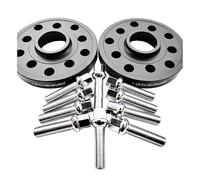 Wheel Spacers 2pcs 25mm Thick PCD 5x100 5X112 CB57.1 Wheel Spacers For VW For Golf For Bora For Polo For Jetta 10pcs 14x1.5 Widen Bolts Ball Shape(25mm Black)