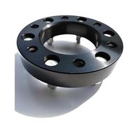 wheel spacers 2pcs 6x114.3 6x4.5" 66.1mm CB 12x1.25 Thread 25/30mm 1/1.18" Aluminum Alloy Wheel Spacers for durable For navara NP300(Silver or Black 30mm)