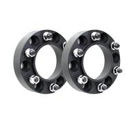 Wheel spacers 2PCS 6x139.7 CB 100.1 M14X1.5 for Great for Wall GWM for TANK 700 Flange Plate T6-7075 Wheel Spacers Aluminum(2PCS Black 38mm)