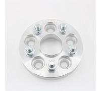 Wheel Spacers 2pcs Aluminum Wheel Spacers Adapters PCD 5x108 (5x4.25") CB 63.4 Thickness 25mm / 32mm Studs 12x1.5 Car Rims Accessories Wheel Spacer(25mm)