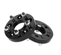 Wheel Spacers 2pcs For Mazda CX-90 | 5x114.3 CB 67.1 M12 x 1.5 Hub Centric Black Forged wheel spacer Flange Plate 20/25/30/35mm Wheel Hub Adapter(25mm)