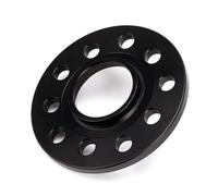 Wheel Spacers 2Pieces 3/5/810/12/20mm Wheel Spacer Adapter PCD 5x108 CB 65.1mm 5 lugs suit Auto Wheel Spacers(2PCS 15mm Black)