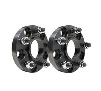 Wheel Spacers 2Pieces PCD 5x120 CB 64.1mm 7075 Forged Wheel Spacer Adapter 5 Lug for Tesla for model S/For X M14xP1(2Pcs Spacer 25mm)