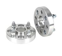 Wheel spacers 2Pieces Wheel Spacer Adapter 4lug for VW for Jetta Gower old Sandanap Sang silkworm 200 M12x1.5(2PCS 25mm Silver)