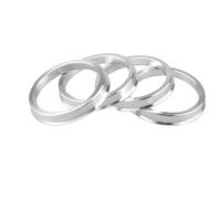 Wheel Spacers 4pcs Car Aluminium Alloy Wheel Hub Centric Rings center Bore 74.1-54.1 74.1-56.1 74.1-60.1 74.1-66.6 74.1-67.1 74.1-71.6(74.1-60.1)
