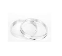 Wheel Spacers 4pcs Car Wheel Hub Centric Rings OD 76.1mm to ID 57.1/58.6/59.6/66.6/70.6/73.6mm Auto Wheel Spacers(56.1mm ID 76.1mm OD)