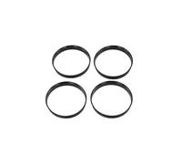 Wheel Spacers 4Pcs Hub Centering Rings 74.1 X 72.6 mm Wheel Bore Center Spacer Black Automobile Centric Ring