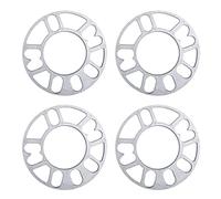 Wheel Spacers 4pcs Hub Track Seals Widened 4 5 Stud Aluminum Alloy Car Wheel Spacers Plate ET 5mm 8mm 10mm Modified Universal Adapter(10mm)