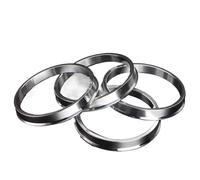 Wheel Spacers 4pieces/set 72.6-67.1、72.6-66.6、72.6-74.1、72.5-57.1、72.6-63.4 74.1-56.1mm Hub Centric Rings Aluminium Wheel hub rings Auto Wheel Spacers(72.6-63.4)
