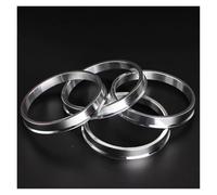 Wheel Spacers 4pieces Universal Car Hub Centric Rings 73.1-66.1 66.5-60.1 66.5-57.1 66.5-64.1 66.5-72.5mm Aluminium Wheel Hub Rings Wheel Rims Spacers(66.5-72.5)