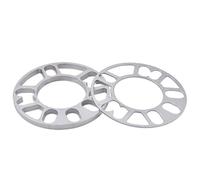 Wheel Spacers 4x100 5x100 5x108 5x112 5x114.3 5x120 2 Pieces Aluminum Alloy Wheel Spacers 3mm 5mm 6mm 8mm 10mm Hub Adapters(8mm)