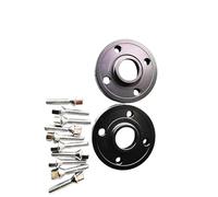 Wheel Spacers 4x100 PCD To 60.1mm CB 15 20mm Wheel Spacers 8pcs Cone Bolts 12 * 1.5 Hubcentric For KANGOO(20mm Black)