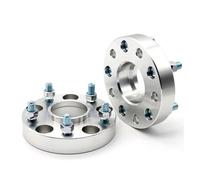 Wheel Spacers Adapters Accessories For NISSAN 350Z/370Z For GTR For Maxima For Altima 2Pieces 5x114.3 66.1mm Wheel Spacer Adapter Replacement(30mm Silver)