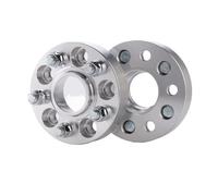 Wheel Spacers Adapters PCD 5x108 CB 67.1mm Rim Spacers Compatible For Maserati 3200GT Coupe Ghibli Compatible For Volvo XC90 Compatible For Ferrari F430 2 Pieces(1 Pair)(Silver 15mm 2PCS)