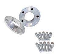 Wheel Spacers Adaptors For Benz 2pcs 10MM/15MM/20mm 5x112 66.6 Wheel Spacers |10pcs 14x1.5 Ball Type Bolts Wheels Spacer(20mm silver)