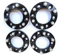 Wheel Spacers Adaptors For Lexus For GX For Toyota For Hilux For Vigo 2PCS 6x139.7 106.1mmCB|12X1.5thread|15 Or 20mm Thickness 1397x6 Wheel Spacer Wheels Spacer(Silver or Black 20mm)