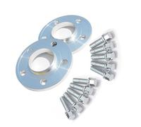 Wheel Spacers Compatible With Benz For 2003 2 Pcs 30mm PCD 5x112 CB 66.6mm Tire Widen Wheel Spacer Ball Thread 12 * 1.5(Silver)
