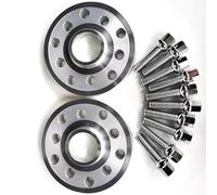 Wheel Spacers Compatible With Vw For Golf For Jetta 1999-2015 2pcs 25mm Thick PCD 5x100 5X112 CB57.1 Wheel Spacers 10pcs 14x1.5 Widen Wheel Bolts Ball Shape(Silver)