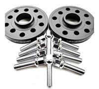 Wheel Spacers For A1 R8 10pcs 14x1.5 Widen Bolts Ball Shape 2pcs 25mm Thick PCD 5x100 5X112 CB57.1 Wheel Spacers(25mm Black)