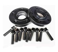 Wheel Spacers For A4 B8 Rs5 |10pc 14x1.5 Ball Type Bolts 2pc 6061-T6 Aluminum Hubcentric Adapter 15mm/20mm 5x112 66.45 Wheel Spacers Aluminum Wheel Spacers(20mm black)