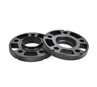 Wheel Spacers For Benz Universal Black 5x112 CB 66.6mm Wheel Spacers Rims Hub Adapters Forged Aluminum Alloy 2 Pieces(12mm 2PCS)