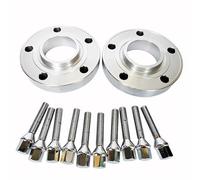 Wheel Spacers For BMW M3 E61 545i E60 E36 C 2pcs 5x120 72.6 Hub Centric Bore Car Wheel Spacers 10pcs 12x1.5 Cone Thread Aluminum Wheel Spacers(20mm silver)