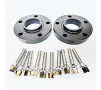 Wheel Spacers For BMW M3 E61 545i E60 E36 C 2pcs 5x120 72.6 Hub Centric Bore Car Wheel Spacers 10pcs 12x1.5 Cone Thread Aluminum Wheel Spacers(20mm black)