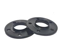 Wheel Spacers For I3 I8 2pcs/lot 10MM PCD 5x112 | CB 66.6 Mm Forged Alloy Car Wheel Spacer Adapter Hubcentric(Black)