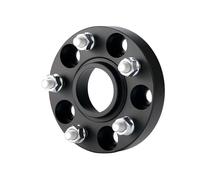 Wheel spacers For Jeep for Wrangler 2018-2024 PCD 5X127 CB 71.6 M14X1.5 Forged Aluminum Black Wheel Spacers Hub Adapter 1 Piece(Black 35mm 1PC)
