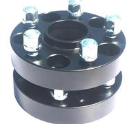 Wheel Spacers For Jeep For Wrangler Jk 2pcst 20 25mm Thick 0.8 Or 1 Inch 5x127 Centric Bore 71.6 Wheel Spacers 1/2-20 Thread Bolts(2pcs black 25mm)