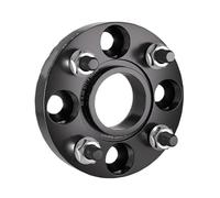 Wheel Spacers For Leapmotor T03 Flange Plate 15/20/25/30mm 2/4pcs 4x100 CB54.1mm M12x1.5 Hub Centric Black Forged Wheel Spacer(2pcs 15mm)
