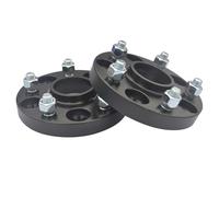 Wheel Spacers For Lexus IS 2Piece 5 * 114.3|5x4.5"|64.1mm|12 * 1.5|15|20|25mm Wheel Adapter Spacer Hub Wheel Shims(Black,25mm)